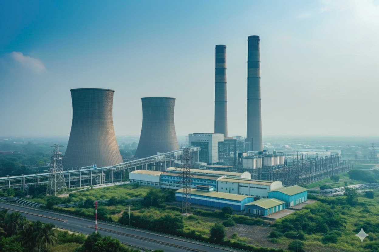 Thermal Power Station — Cooling Tower Protection