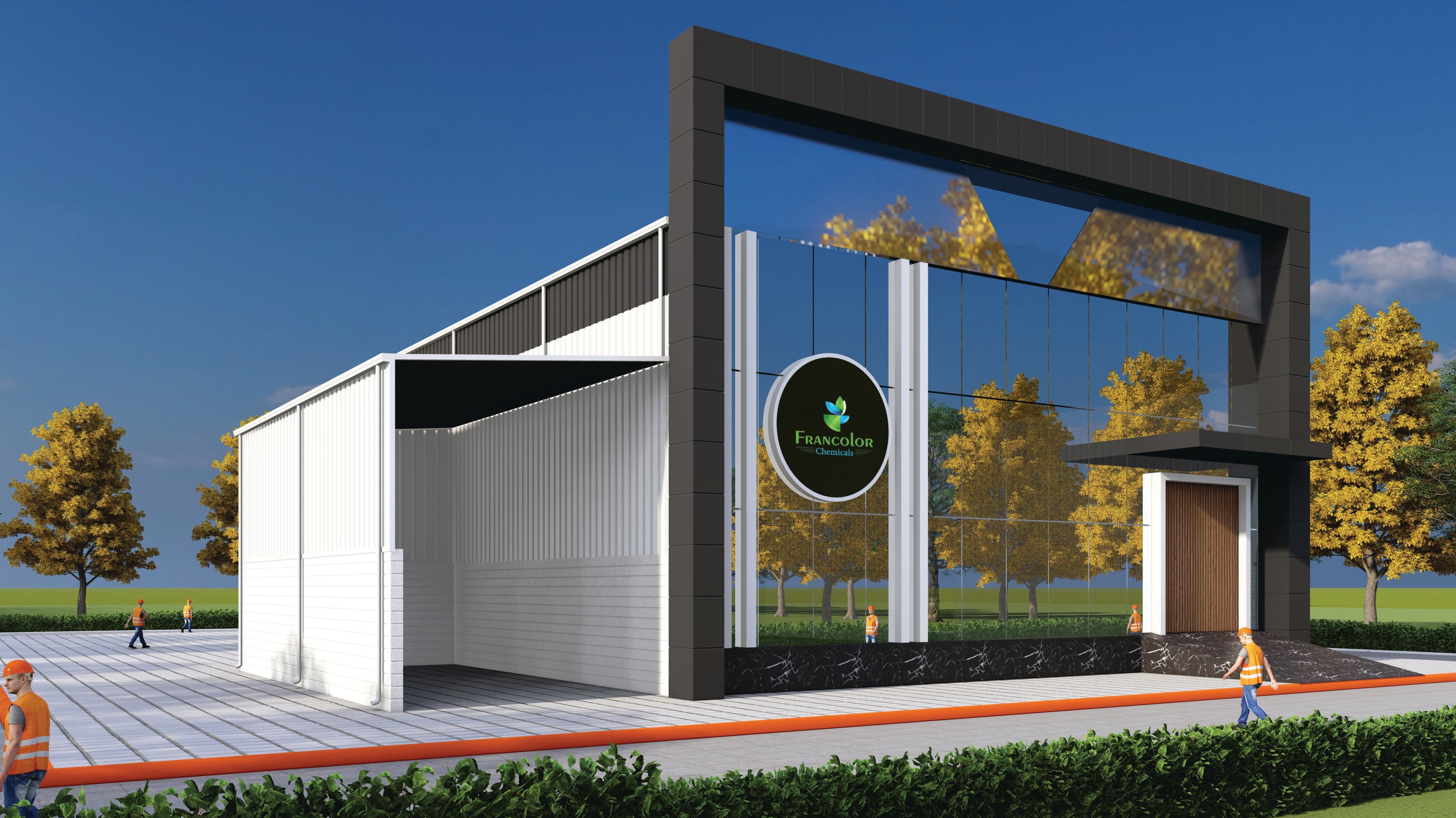 Francolor Chemicals industrial coating application